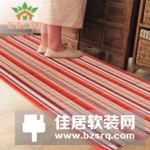 卫生间地垫选择竹纤维材质的效果很不错的是选那种防滑、比较吸水