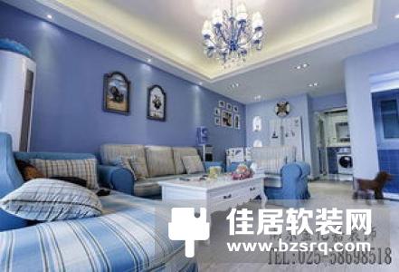 客厅装修色彩巧搭配 打败寒冬有暖意