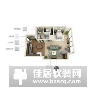 小户型智能家居单身公寓 惬意生活无关大小