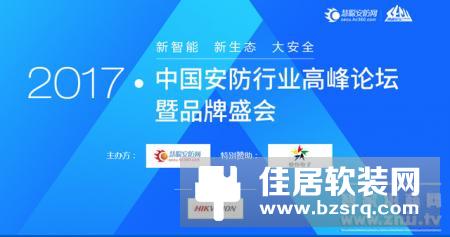 2017.中国安防行业高峰论坛暨品牌盛会南亿首居榜首
