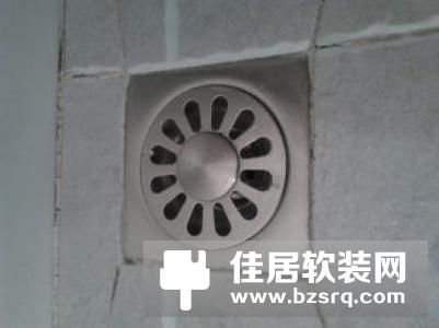 卫生间地漏4种铺贴方法