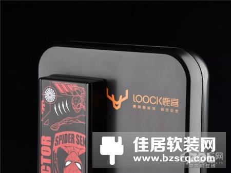 鹿客智能门锁蜘蛛侠定制版图赏