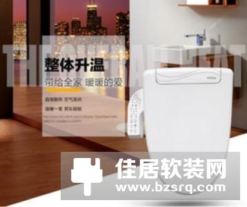 智能马桶盖：七种清洗模式/暖风烘干