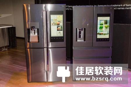 三星发布2017款Family Hub智能冰箱：支持语音控制功能